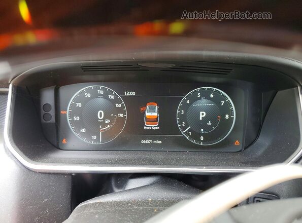 SALGV5FE0HA352963 2017 LAND ROVER RANGE Silver Вид щитка приладів