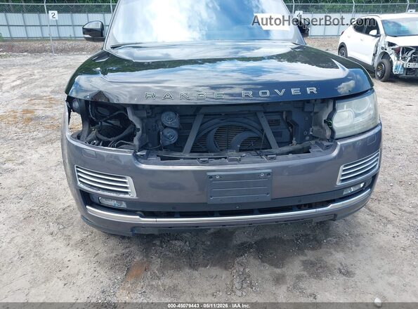 SALGW3FE6HA347803 2017 LAND ROVER RANGE ROVER Gray Widok z przodu