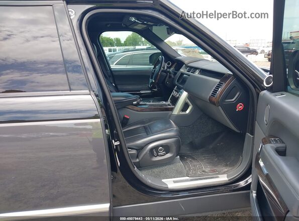 SALGW3FE6HA347803 2017 LAND ROVER RANGE ROVER Gray Widok wnętrza z przodu