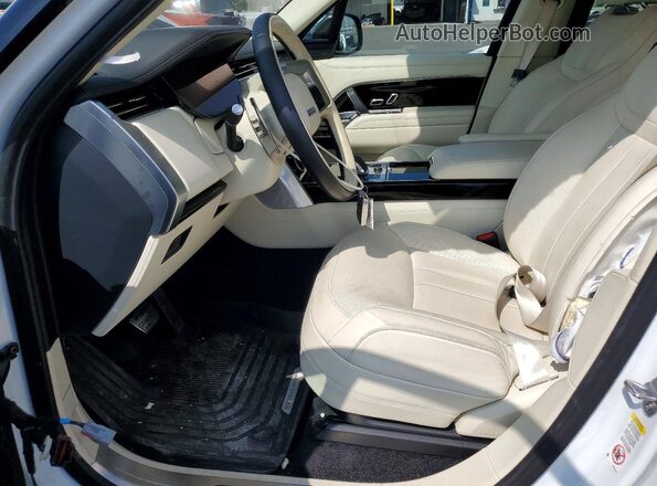 SALK19E71PA033621 2023 LAND ROVER RANGE Белый Вид салона спереди