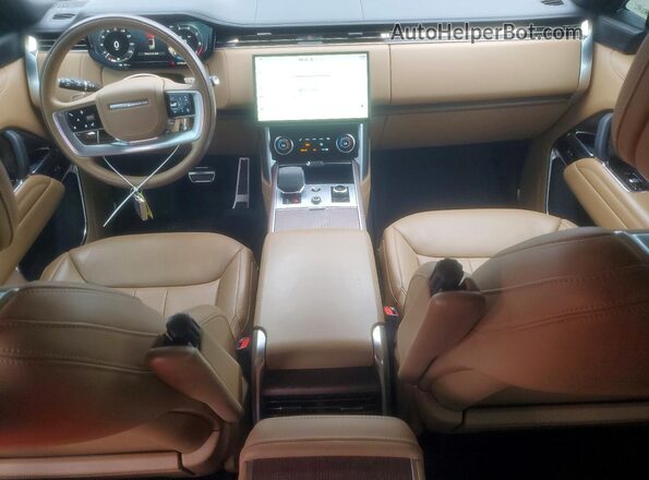 SALK19E78PA089250 2023 LAND ROVER RANGE Зеленый Вид панели приборов