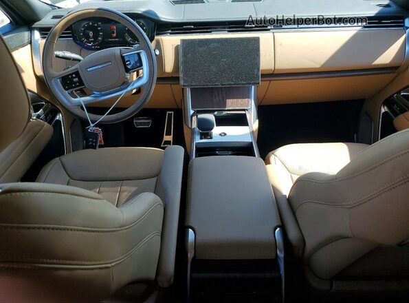 SALK19E98SA338818 2025 LAND ROVER RANGE White Widok deski rozdzielczej
