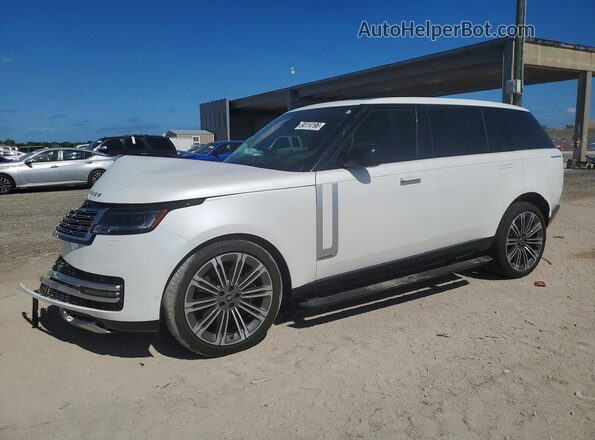 SALK1BE94SA322963 2025 LAND ROVER RANGE Белый Передняя левая четверть