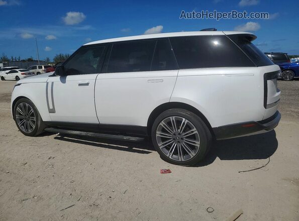 SALK1BE94SA322963 2025 LAND ROVER RANGE Белый Задняя левая четверть