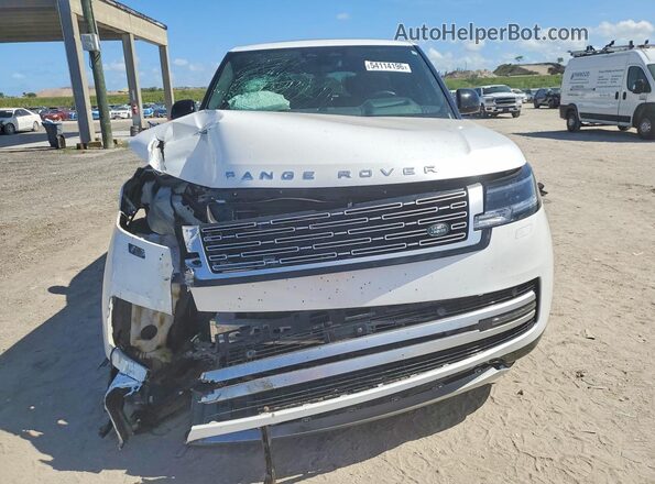 SALK1BE94SA322963 2025 LAND ROVER RANGE Белый Вид спереди