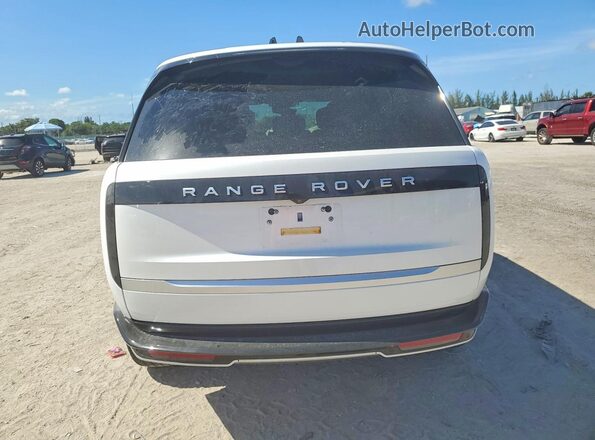 SALK1BE94SA322963 2025 LAND ROVER RANGE Белый Вид сзади