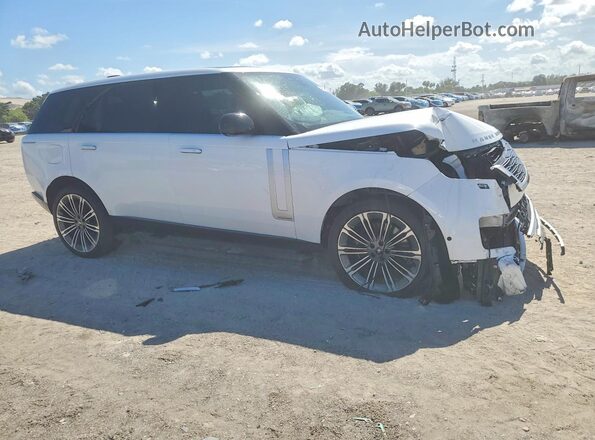SALK1BE94SA322963 2025 LAND ROVER RANGE Белый Передняя правая четверть