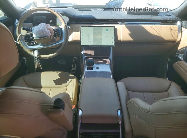 SALK1BE94SA322963 2025 LAND ROVER RANGE Белый Вид панели приборов