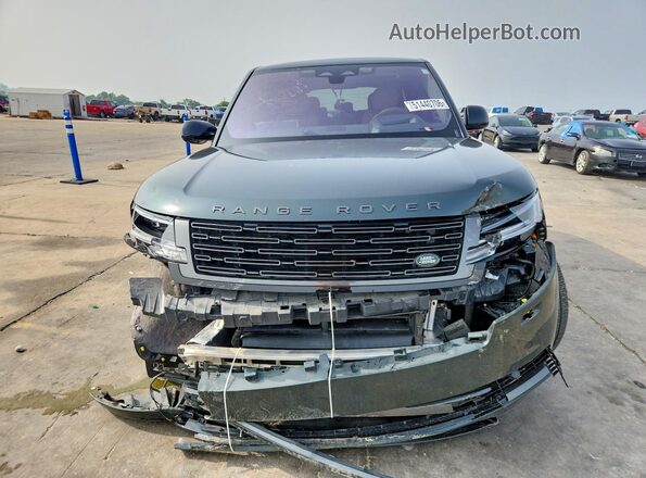 SALKP9E75PA025052 2023 LAND ROVER RANGE Зеленый Вид спереди
