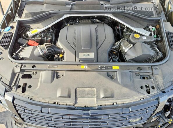 SALKP9E75PA025052 2023 LAND ROVER RANGE Зеленый Вид задней части салона