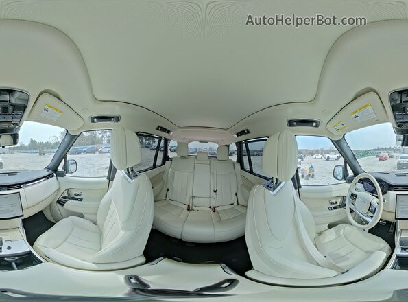 SALKP9E95RA222033 2024 LAND ROVER RANGE Серый Панорамный вид салона 360°