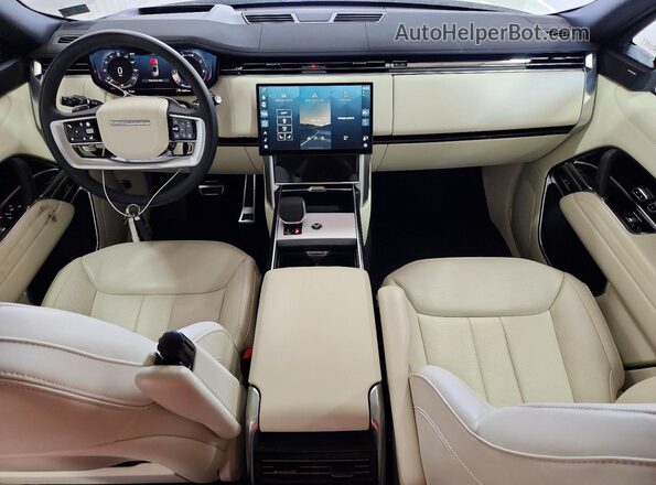 SALKP9FU0SA294105 2025 LAND ROVER RANGE Белый Вид панели приборов