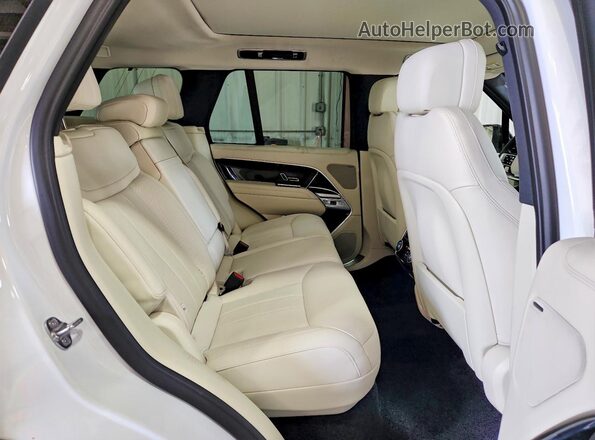 SALKP9FU0SA294105 2025 LAND ROVER RANGE Белый Вид задней части салона