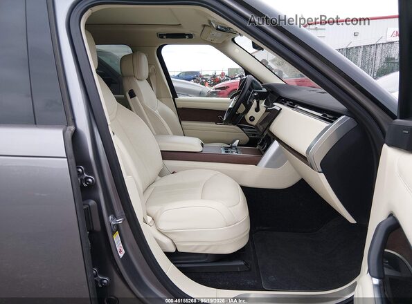 SALKP9FU8PA051925 2023 LAND ROVER RANGE ROVER Gray Вид салону спереду