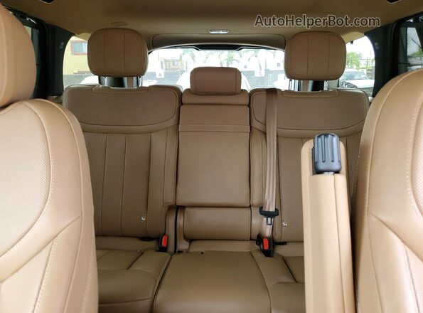 SALKPBE93SA314903 2025 LAND ROVER RANGE Черный Вид задних сидений