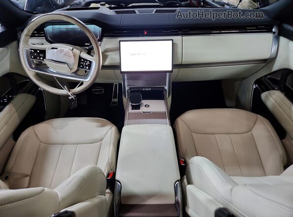 SALKPBE95RA245139 2024 LAND ROVER RANGE Black Widok deski rozdzielczej