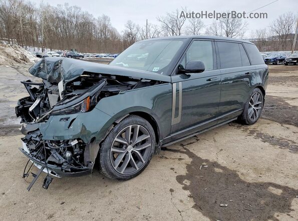 SALKPBFU4SA314248 2025 LAND ROVER RANGE Зеленый Передняя левая четверть