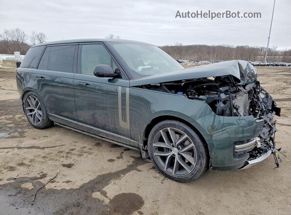 SALKPBFU4SA314248 2025 LAND ROVER RANGE Зеленый Передняя правая четверть