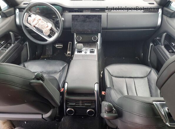 SALKV9E76PA034543 2023 LAND ROVER RANGE Золотой Вид панели приборов