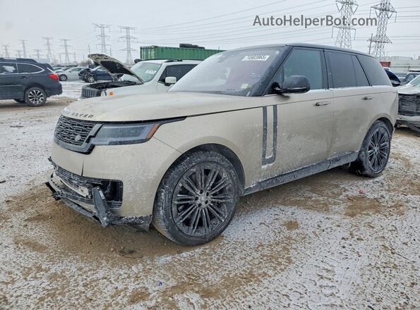 SALKV9E76PA034543 2023 LAND ROVER RANGE Золотой Передняя левая четверть