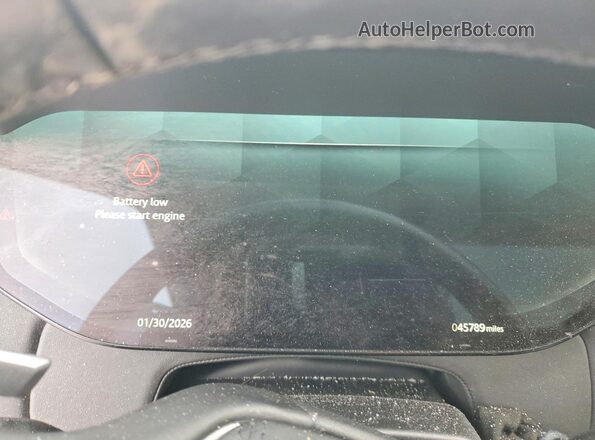 SALKV9E76PA034543 2023 LAND ROVER RANGE Золотой Вид щитка приборов
