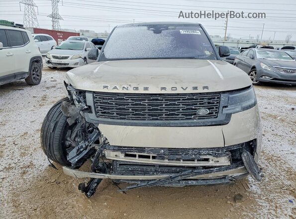 SALKV9E76PA034543 2023 LAND ROVER RANGE Золотой Вид спереди