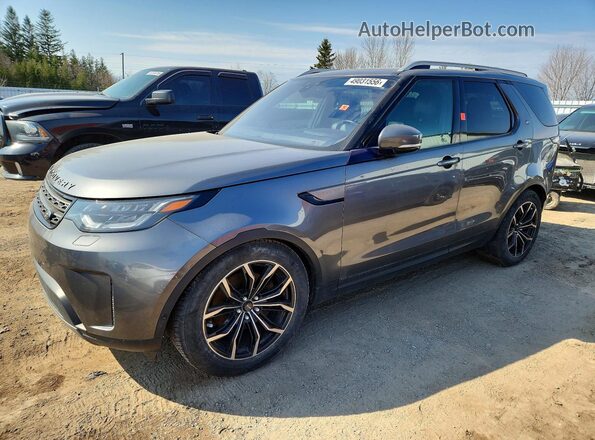 SALRG2RKXKA086927 2019 LAND ROVER DISCOVERY Серый Передняя левая четверть