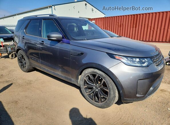 SALRG2RKXKA086927 2019 LAND ROVER DISCOVERY Серый Передняя правая четверть