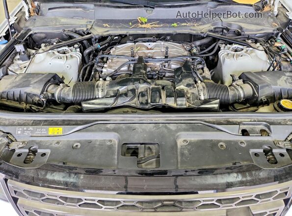 SALRG2RV1K2401473 2019 LAND ROVER DISCOVERY Белый Вид подкапотного пространства