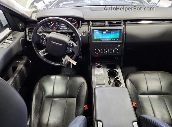SALRG2RV1K2401473 2019 LAND ROVER DISCOVERY Белый Вид панели приборов