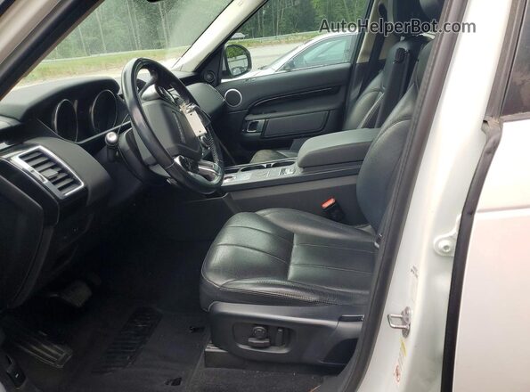 SALRG2RV1K2401473 2019 LAND ROVER DISCOVERY Белый Вид салона спереди