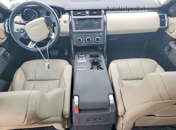 SALRG2RV2L2428800 2020 LAND ROVER DISCOVERY Белый Вид панели приборов
