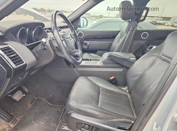 SALRG2RV6K2400593 2019 LAND ROVER DISCOVERY Серебряный Вид салона спереди