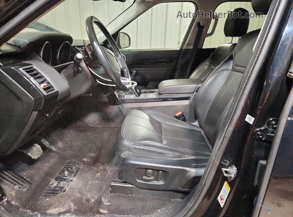 SALRG2RV6L2428363 2020 LAND ROVER DISCOVERY Black Widok wnętrza z przodu