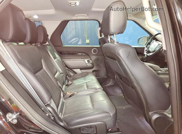 SALRG2RV6L2428363 2020 LAND ROVER DISCOVERY Black Widok wnętrza z tyłu