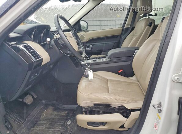 SALRG2RV8JA072419 2018 LAND ROVER DISCOVERY Белый Вид салона спереди