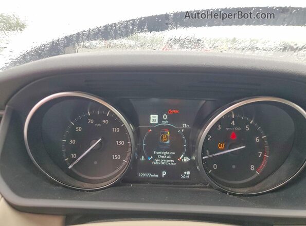 SALRG2RV8JA072419 2018 LAND ROVER DISCOVERY Белый Вид щитка приборов