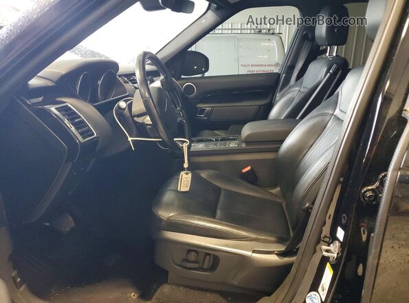 SALRG2RV9K2400684 2019 LAND ROVER DISCOVERY Черный Вид салона спереди