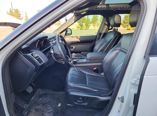 SALRG2RV9L2418930 2020 LAND ROVER DISCOVERY Белый Вид салона спереди