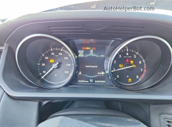 SALRG2RV9L2418930 2020 LAND ROVER DISCOVERY Белый Вид щитка приборов