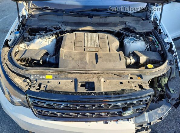 SALRG2RV9L2418930 2020 LAND ROVER DISCOVERY Белый Вид подкапотного пространства