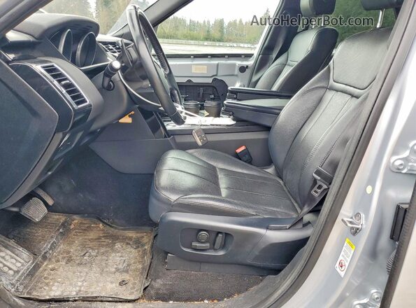 SALRGBBV6HA040783 2017 LAND ROVER DISCOVERY Silver წინა სალონის ხედი