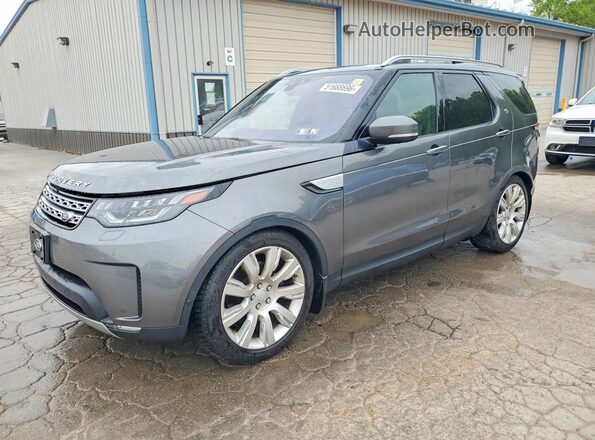 SALRHBBV3HA022044 2017 LAND ROVER DISCOVERY Серый Передняя левая четверть