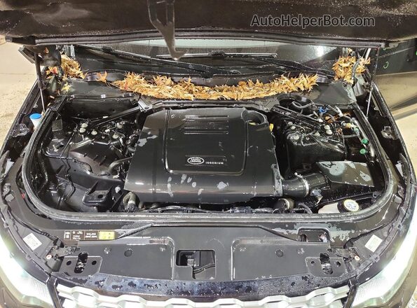SALRJ2EX9R2490258 2024 LAND ROVER DISCOVERY Черный Вид подкапотного пространства