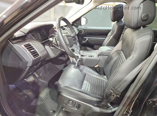 SALRJ2EX9R2490258 2024 LAND ROVER DISCOVERY Черный Вид салона спереди
