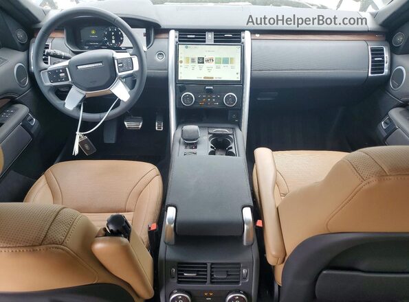 SALRL4EU0S2504663 2025 LAND ROVER DISCOVERY Черный Вид панели приборов