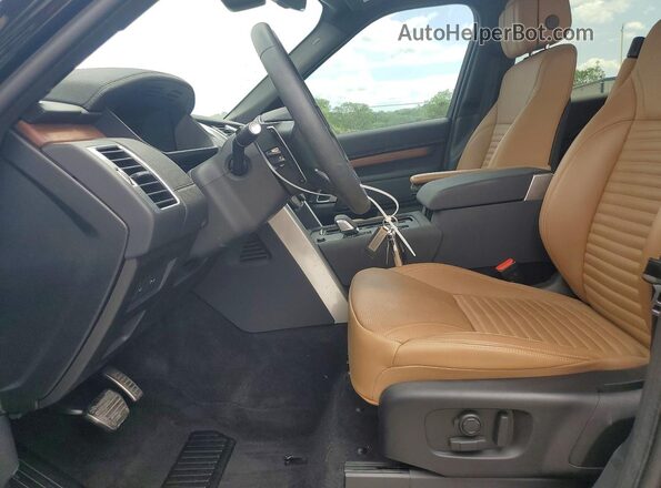 SALRL4EU0S2504663 2025 LAND ROVER DISCOVERY Черный Вид салона спереди