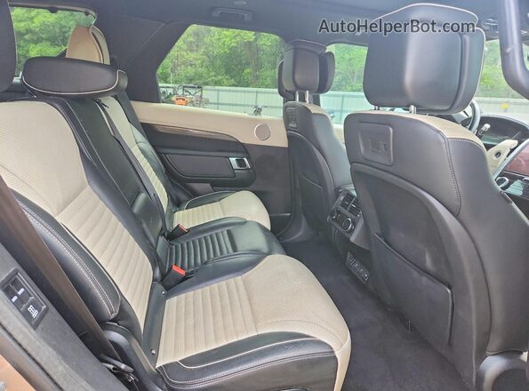 SALRM4RU7M2449395 2021 LAND ROVER DISCOVERY Коричневый Вид задней части салона