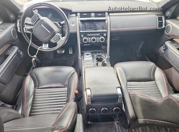 SALRR2RV1JA055441 2018 LAND ROVER DISCOVERY Белый Вид панели приборов