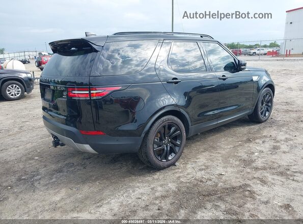 SALRR2RV1JA067802 2018 LAND ROVER DISCOVERY Черный Задняя правая четверть